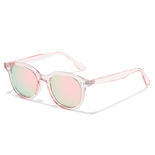 Explosive simple fashion street shooting wear rice nail sunglasses men and women with the same anti-ultraviolet polarised sunglasses