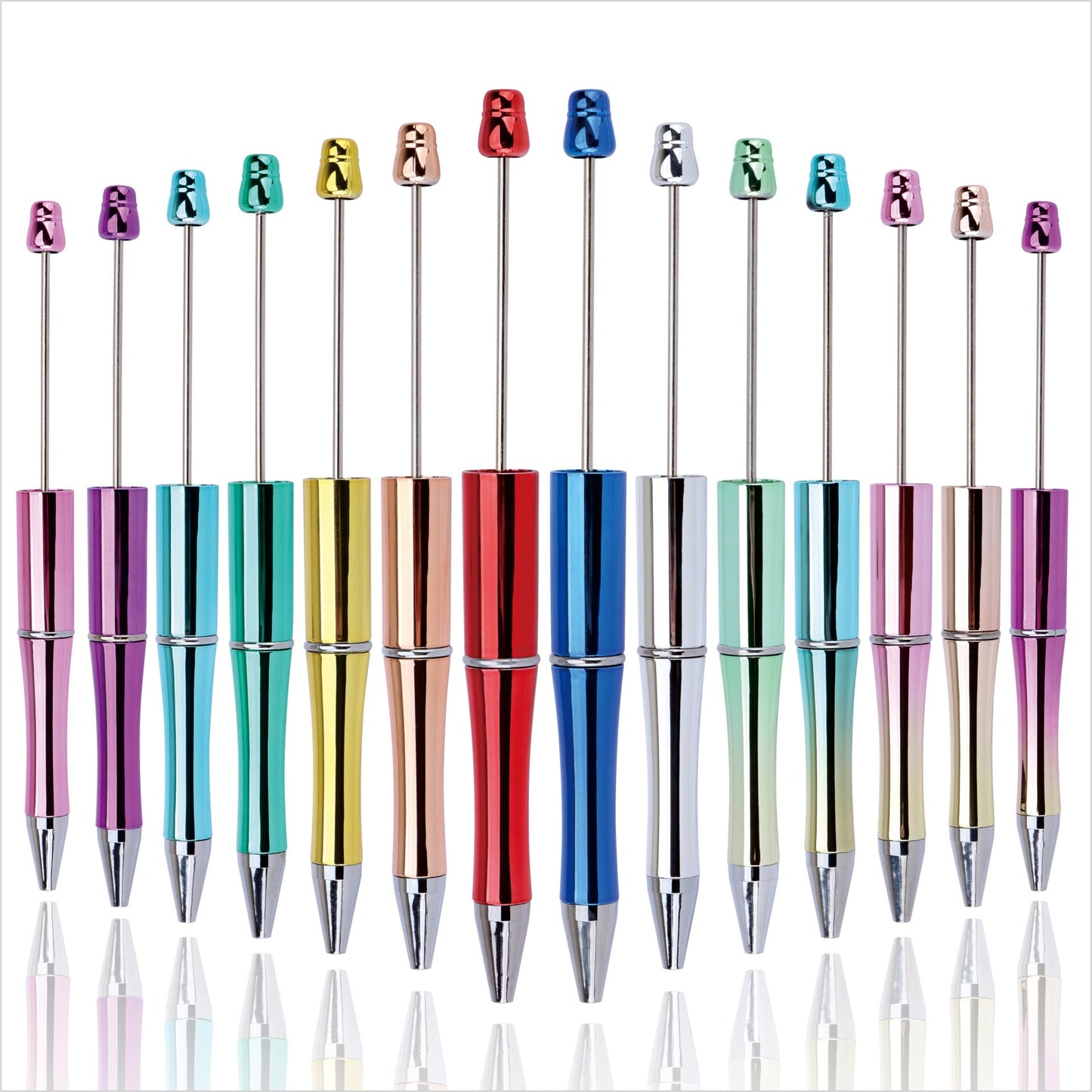 15 pacs colorful/Beadable/Decoration  Pens🔥popularly(open yourself)