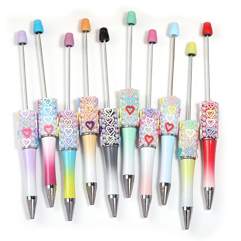 15 pacs colorful/Beadable/Decoration  Pens🔥popularly(open yourself)
