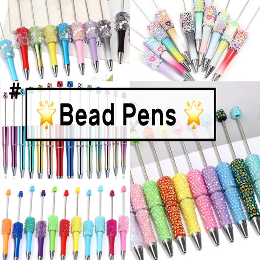 15 pacs colorful/Beadable/Decoration  Pens🔥popularly(open yourself)